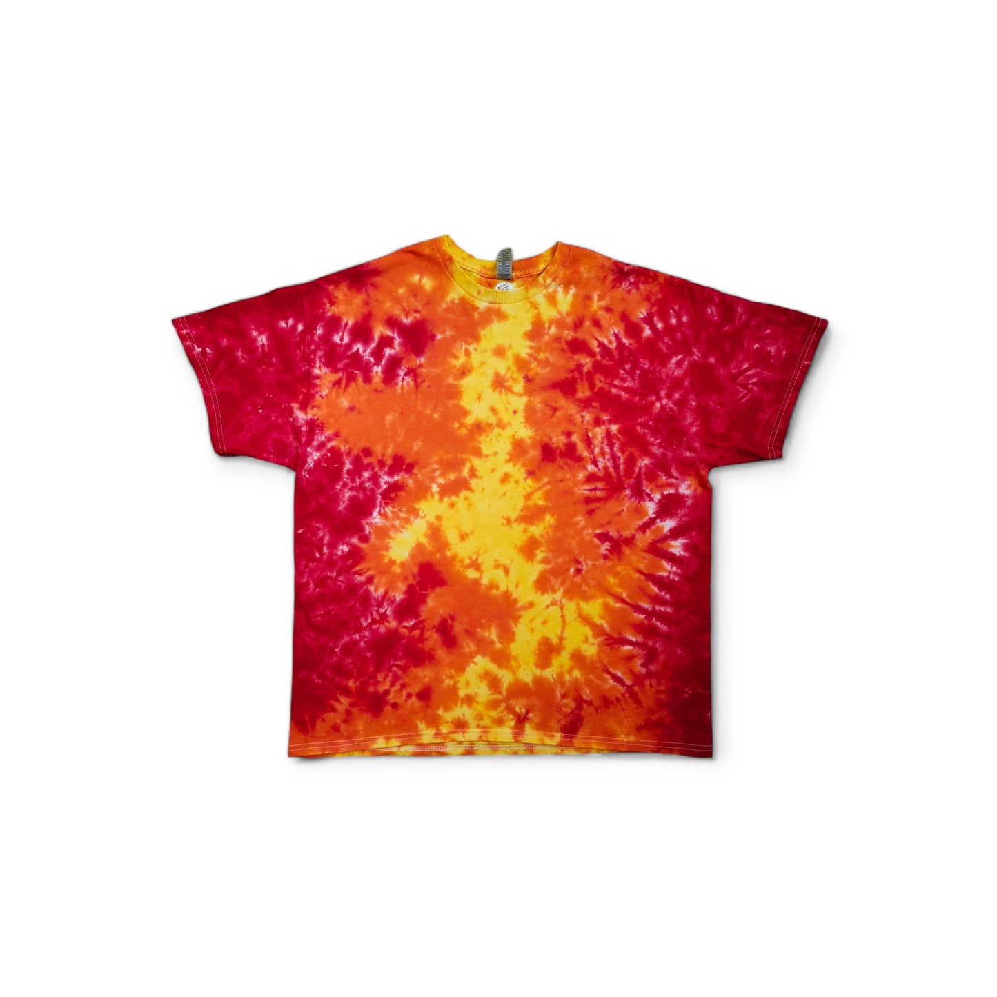 The Fire Star Scrunch Tie Dye Tee