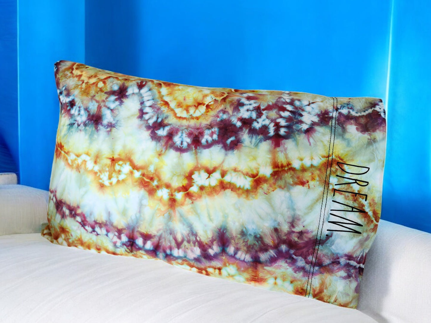 Tie Dye Pillowcases in Dreamy Colors.  100% Cotton, 1 pair of standard pillowcases.  Great Gift Idea for The Holidays!