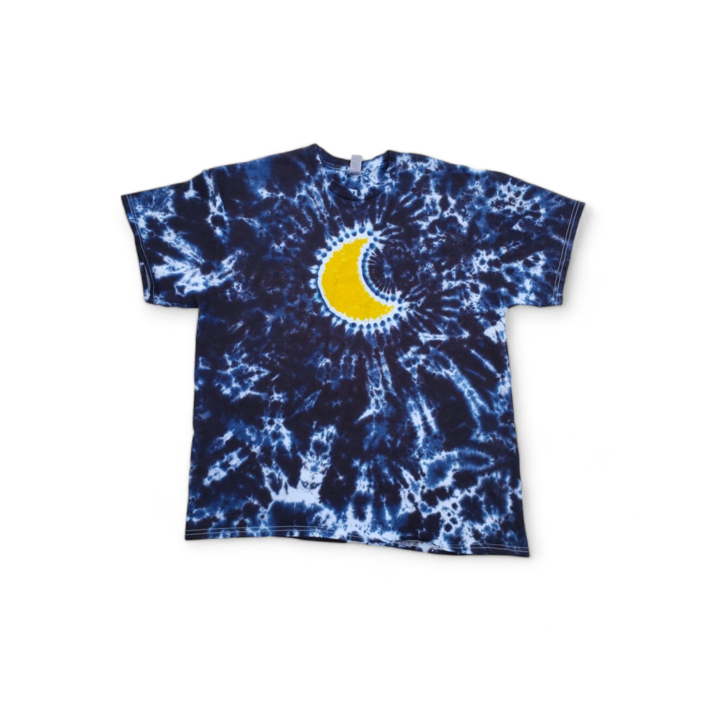 Mystical Midnight Moon Handmade Tie Dye Shirt Halloween Clothing