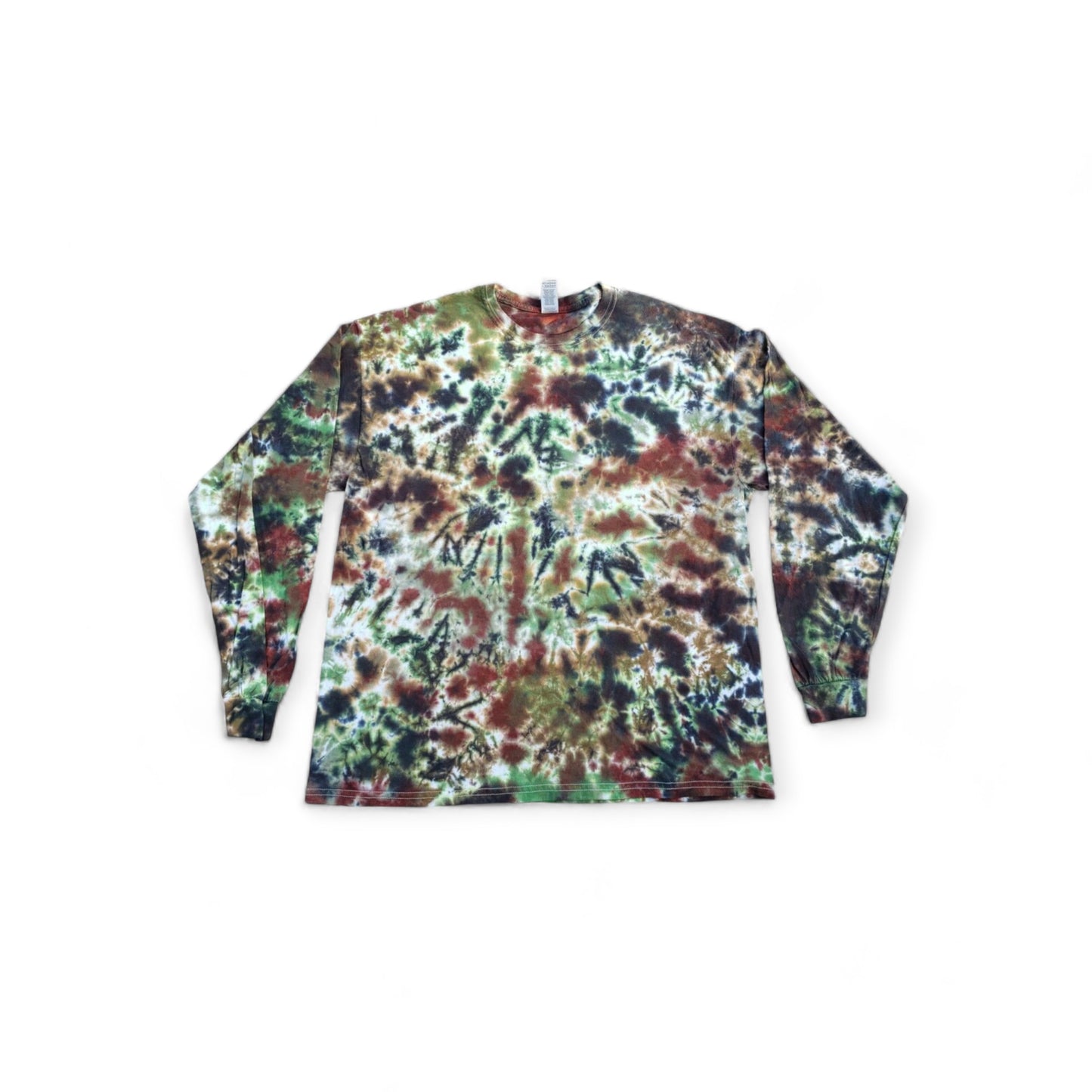 Tie Dye Camouflage LONG SLEEVE Adult Shirt