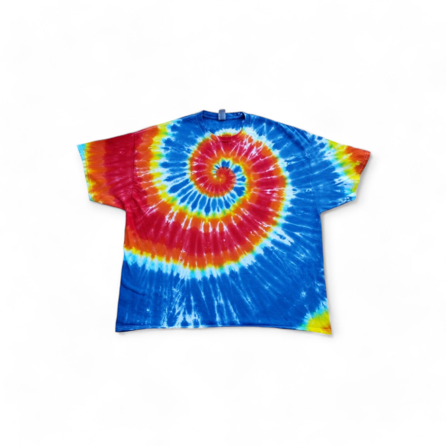 Colorful Classic Spiral Tie Dye Tee