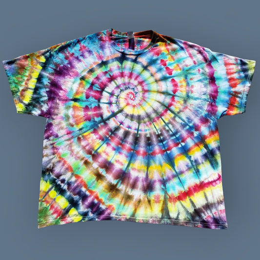 Wild Colors Handmade  Ice Tie Dye Spiral Shirt