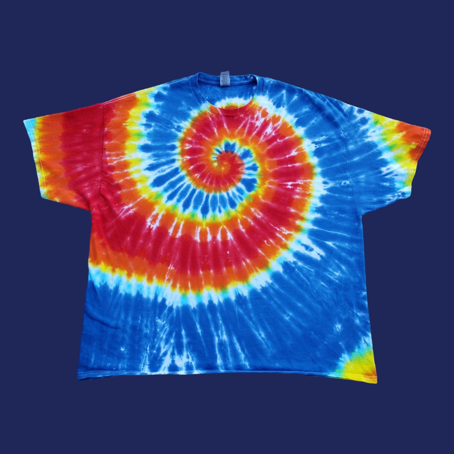 Colorful Classic Spiral Tie Dye Tee