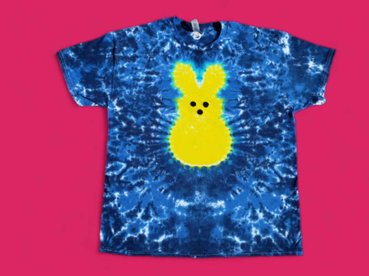 The Easter Peep Tie Dye Tee.  Great Idea for Family Photos and Gifts