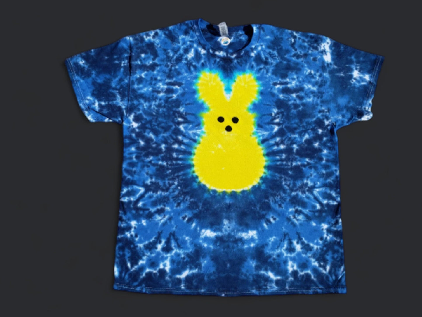 The Easter Peep Tie Dye Tee.  Great Idea for Family Photos and Gifts