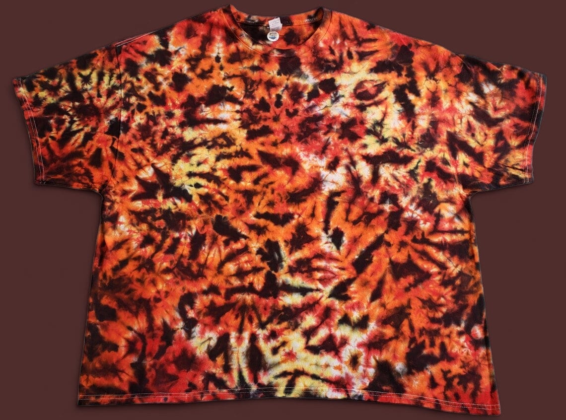 The Campfire Tie Dye Shirt. ADULT Sizes.