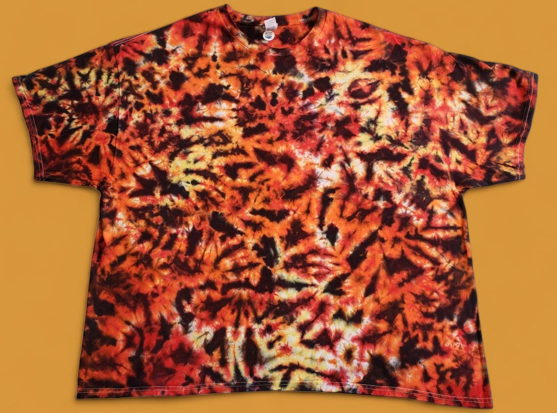 The Campfire Tie Dye Shirt. ADULT Sizes.