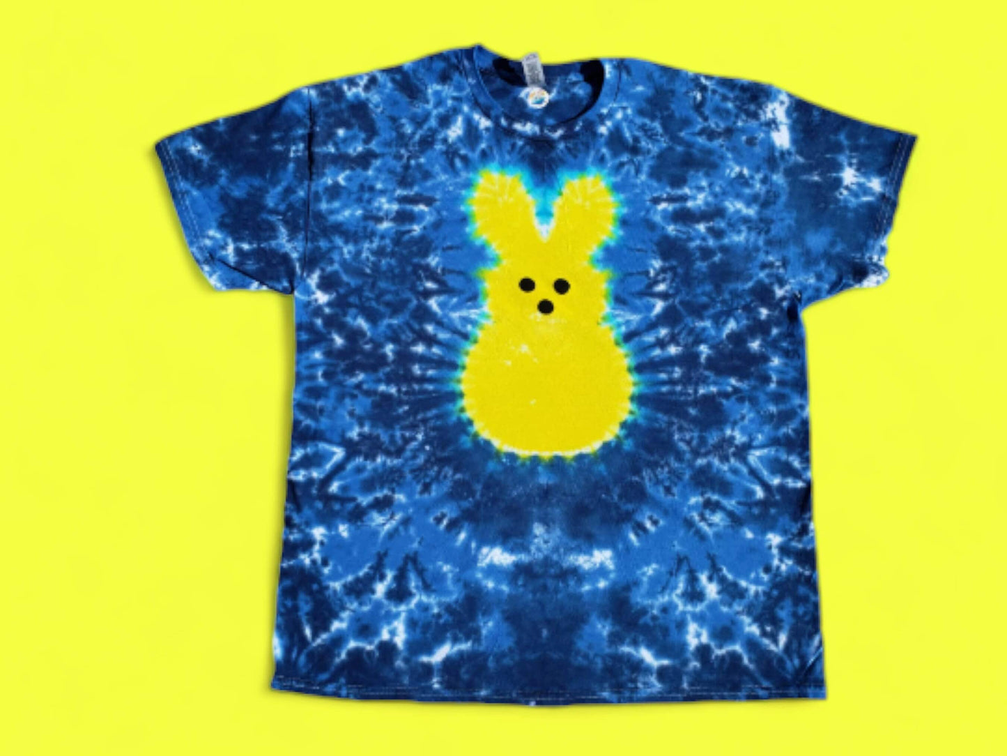 The Easter Peep Tie Dye Tee.  Great Idea for Family Photos and Gifts