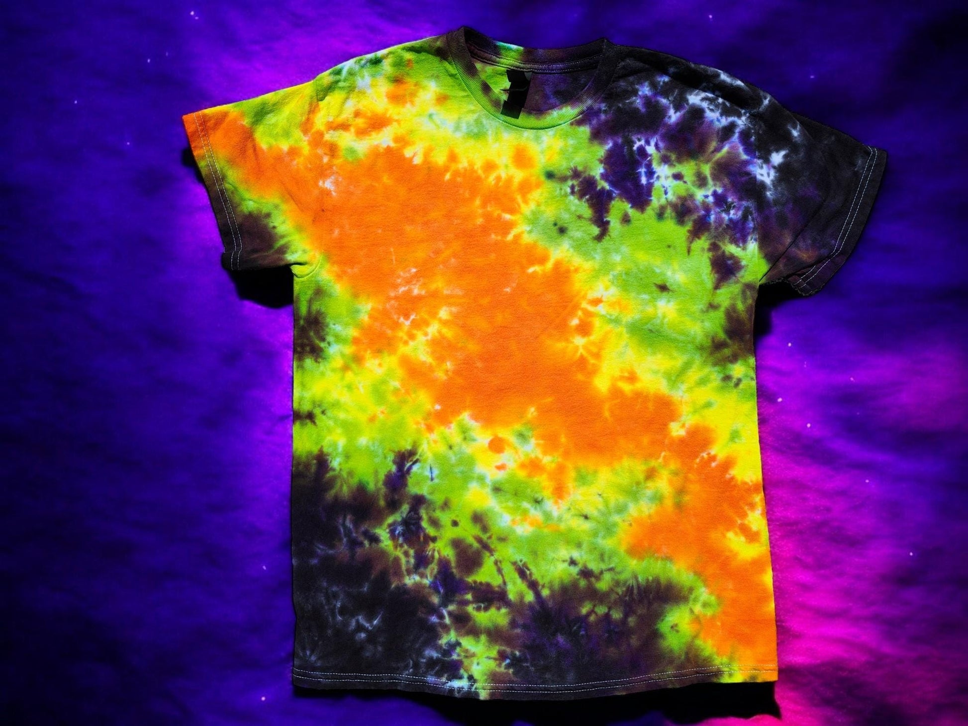 Groovy Tie Dye Halloween Shirt. Spooky Season, Gift Idea for Her, Him