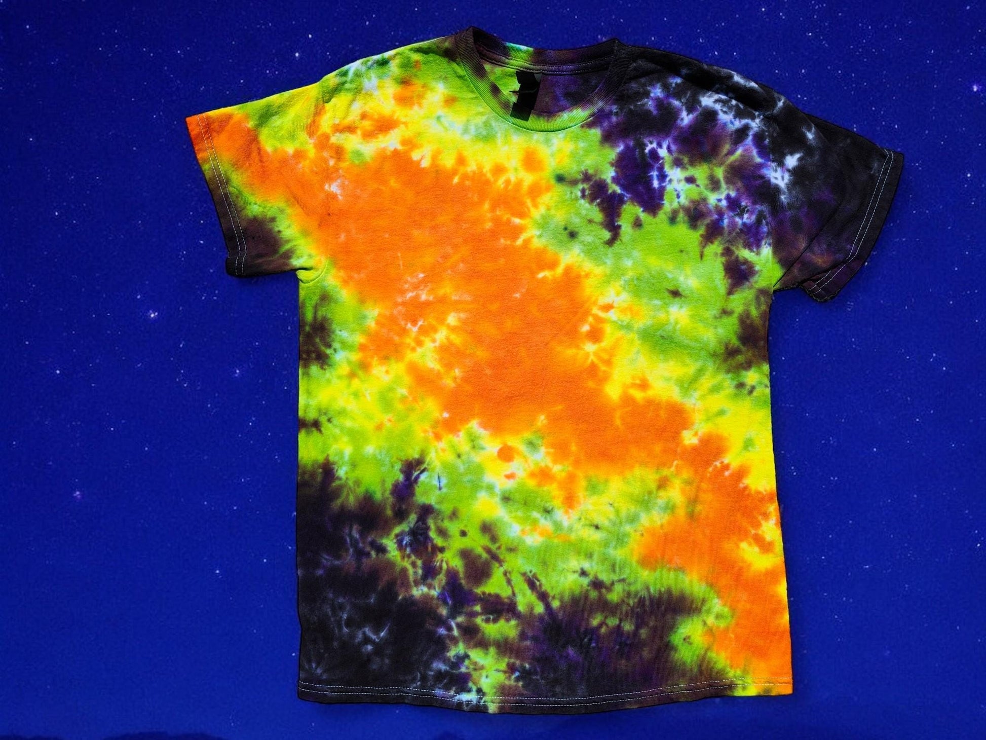 Groovy Tie Dye Halloween Shirt. Spooky Season, Gift Idea for Her, Him