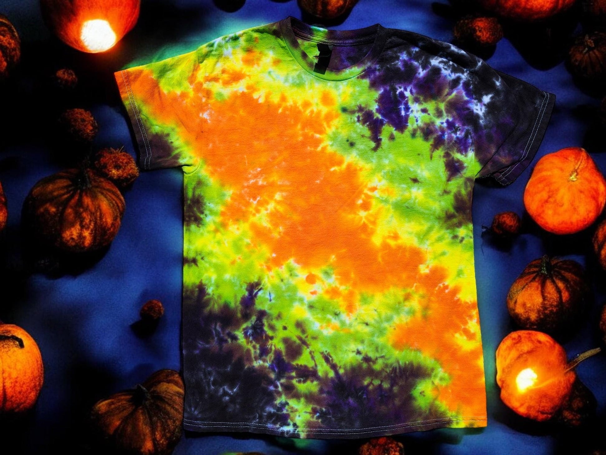 Groovy Tie Dye Halloween Shirt. Spooky Season, Gift Idea for Her, Him